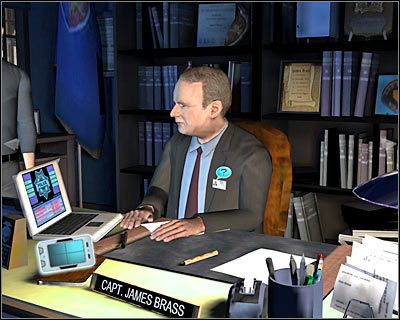 Po wysłuchaniu rozmowy dobrze byłoby zadać kapitanowi Brassowi dwa pytania - [Odcinek 1 - Broken Hearted] Część 5 | CSI Mordercze Zamiary - CSI: Mordercze Zamiary - poradnik do gry