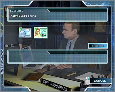 W trakcie rozmowy poproś Brassa o wydanie nowego nakazu - [Odcinek 1 - Broken Hearted] Część 12 | CSI Mordercze Zamiary - CSI: Mordercze Zamiary - poradnik do gry