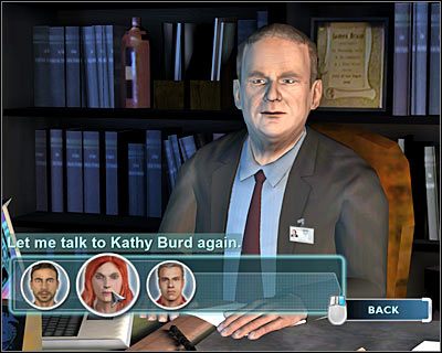 Brassa musisz poprosić o możliwość powtórnego przesłuchania Kathy - [Odcinek 1 - Broken Hearted] Część 13 | CSI Mordercze Zamiary - CSI: Mordercze Zamiary - poradnik do gry