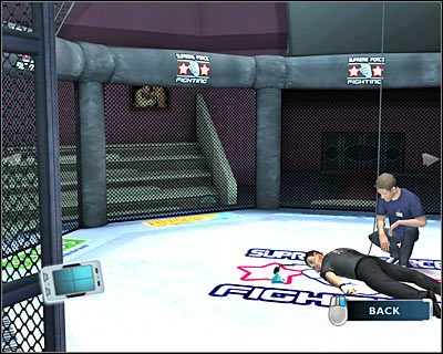 Wejdź do ringu i dokonaj zbliżenia na leżącym na ziemi mikrofonie - [Odcinek 2 - Coulda Been a Contender] Część 1 | CSI Mordercze Zamiary - CSI: Mordercze Zamiary - poradnik do gry