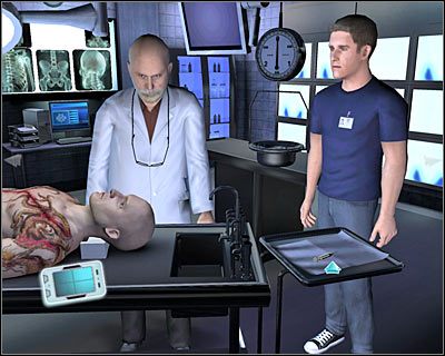 Zacznij tak jak zwykle, czyli od rozmowy z doktorem Robbinsem - [Odcinek 2 - Coulda Been a Contender] Część 7 | CSI Mordercze Zamiary - CSI: Mordercze Zamiary - poradnik do gry