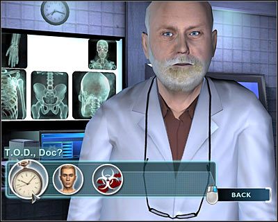 Zadawaj doktorowi Robbinsowi kolejne pytania - [Odcinek 3 - Last Gasp] Część 2 | CSI Mordercze Zamiary - CSI: Mordercze Zamiary - poradnik do gry