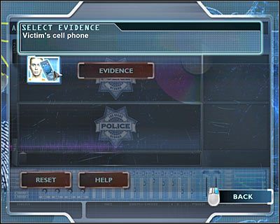 Wejdź do lewego pomieszczenia (DATA LAB), kliknij na dużym ekranie wiszącym na ścianie i z menu głównego wybierz pierwszą opcję (AUDIO) - [Odcinek 3 - Last Gasp] Część 5 | CSI Mordercze Zamiary - CSI: Mordercze Zamiary - poradnik do gry