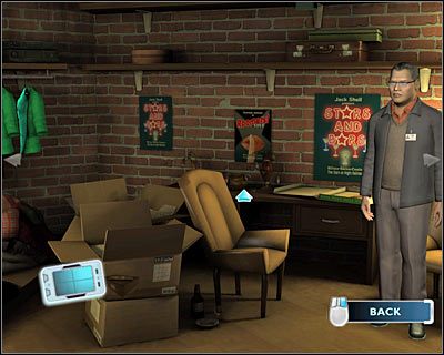 Kliknij na drzwiach, a następnie wejdź do przebieralni - [Odcinek 3 - Last Gasp] Część 6 | CSI Mordercze Zamiary - CSI: Mordercze Zamiary - poradnik do gry