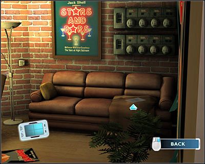 Na koniec kliknij na prawej części sofy - [Odcinek 3 - Last Gasp] Część 6 | CSI Mordercze Zamiary - CSI: Mordercze Zamiary - poradnik do gry