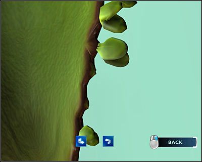 Kliknij teraz na prawym stole znajdującym się w tym samym pomieszczeniu, na którym rozmieszczone zostaną dwa dowody rzeczowe - pozyskana niedawno roślina i liść odnaleziony na miejscu zbrodni - [Odcinek 3 - Last Gasp] Część 7 | CSI Mordercze Zamiary - CSI: Mordercze Zamiary - poradnik do gry