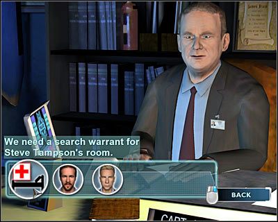 Poproś Brassa o wydanie nowego nakazu rewizji - [Odcinek 3 - Last Gasp] Część 9 | CSI Mordercze Zamiary - CSI: Mordercze Zamiary - poradnik do gry