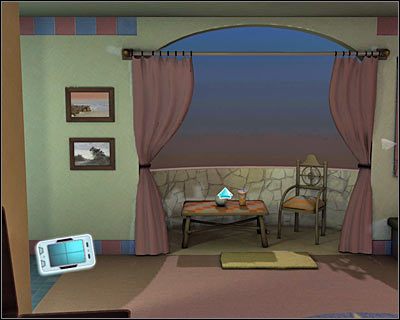 Eksplorację pomieszczenia rozpocznij od dokonania przybliżenia obrazu na niewielkim balkoniku - [Odcinek 3 - Last Gasp] Część 9 | CSI Mordercze Zamiary - CSI: Mordercze Zamiary - poradnik do gry