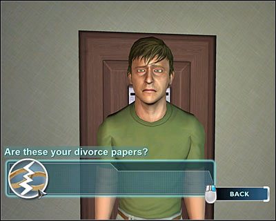 Możesz już opuścić tę lokację, bądź też zadać Tampsonowi dodatkowe pytanie (odnajdziesz go poprzez kliknięcie na łóżku i przesunięcie kamery w prawo) - [Odcinek 3 - Last Gasp] Część 9 | CSI Mordercze Zamiary - CSI: Mordercze Zamiary - poradnik do gry