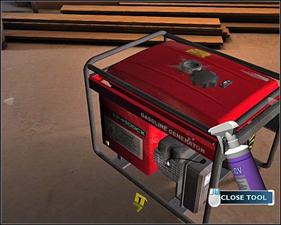 Zbadaj teraz przednią ściankę generatora, a powinieneś zauważyć kolejną plamę - [Odcinek 4 - Extinguished] Część 1 | CSI Mordercze Zamiary - CSI: Mordercze Zamiary - poradnik do gry