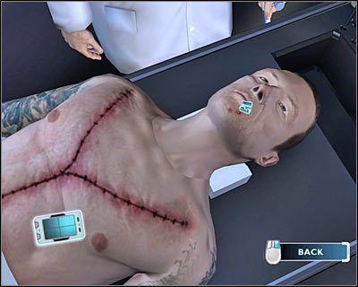 Dokonaj teraz przybliżenia obrazu na ciele ofiary - [Odcinek 4 - Extinguished] Część 3 | CSI Mordercze Zamiary - CSI: Mordercze Zamiary - poradnik do gry