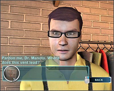 Ponownie musisz tu porozmawiać z doktorem Manoto - [Odcinek 4 - Extinguished] Część 5 | CSI Mordercze Zamiary - CSI: Mordercze Zamiary - poradnik do gry