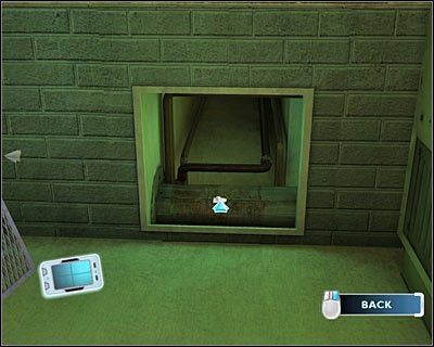 Możesz już przesunąć kamerę w prawo i kliknąć na kratce szybu wentylacyjnego, dzięki czemu ją sobie odsuniesz - [Odcinek 4 - Extinguished] Część 6 | CSI Mordercze Zamiary - CSI: Mordercze Zamiary - poradnik do gry