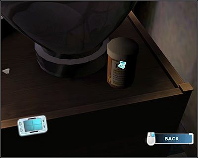 Teraz dokonaj przybliżenia obrazu na lampce nocnej znajdującej się na prawo od łóżka - [Odcinek 4 - Extinguished] Część 8 | CSI Mordercze Zamiary - CSI: Mordercze Zamiary - poradnik do gry