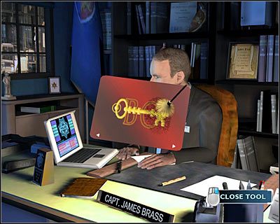 Obejrzyj teraz dokładniej kartę, a pojawi się możliwość pozyskania odcisku palca - [Odcinek 4 - Extinguished] Część 10 | CSI Mordercze Zamiary - CSI: Mordercze Zamiary - poradnik do gry