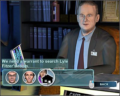 Poproś Brassa o wydanie nakazu rewizji - [Odcinek 4 - Extinguished] Część 12 | CSI Mordercze Zamiary - CSI: Mordercze Zamiary - poradnik do gry