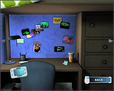 Teraz dokonaj przybliżenia obrazu na biurku chłopca - [Odcinek 4 - Extinguished] Część 13 | CSI Mordercze Zamiary - CSI: Mordercze Zamiary - poradnik do gry