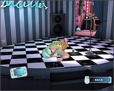 Kliknij teraz na wejściu do przebieralni znajdującej się bezpośrednio za sceną - [Odcinek 5 - Crime Scene Impersonator] Część 2 | CSI Mordercze Zamiary - CSI: Mordercze Zamiary - poradnik do gry