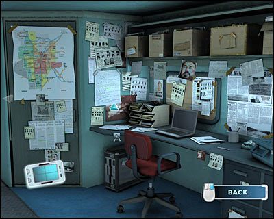 Obejrzyj teraz biurko po prawej stronie (okolice laptopa) - [Odcinek 5 - Crime Scene Impersonator] Część 11 | CSI Mordercze Zamiary - CSI: Mordercze Zamiary - poradnik do gry