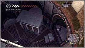 Stajemy na pierwszym z czterech kamiennych przycisków (od strony ołtarza) - Święć się imię Twoje - cz. 1 | Lista trofeów Assassins Creed II - Assassins Creed II - poradnik do gry