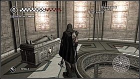 Na górze wykonujemy duży skok na środkową platformę - Chórzysta - cz. 2 | Lista trofeów Assassins Creed II - Assassins Creed II - poradnik do gry