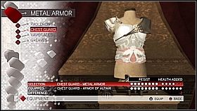 Metalowy napierśnik / Metal Chest Guard - Przygotowany zwycięża | Lista trofeów Assassins Creed II - Assassins Creed II - poradnik do gry