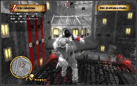 Teraz wejdź na drewniany dach z prawej i po cichu (ctrl) zacznij iść w stronę strażnika na wieży [1] - Daj ognia | Prolog | The Saboteur - The Saboteur - poradnik do gry