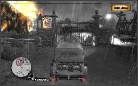 Kontynuuj jazdę samochodem po drodze [1] - ...pod rynnę | Prolog | The Saboteur - The Saboteur - poradnik do gry