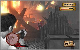 Po jego zabiciu wejdź do budynku i zacznij ostrzeliwać oponentów [1] - ...pod rynnę | Prolog | The Saboteur - The Saboteur - poradnik do gry