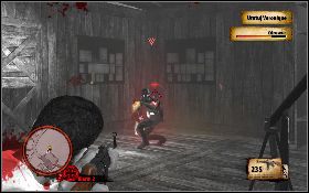 Wkrótce dotrzesz do zamkniętych drzwi, które eksplodują [1] po zbliżeniu się do nich - ...pod rynnę | Prolog | The Saboteur - The Saboteur - poradnik do gry