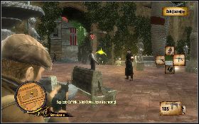 Na skwerze spotka się ze zdrajcą [1] - Trzydzieści ołowników (Vittore) | Akt I | The Saboteur - The Saboteur - poradnik do gry