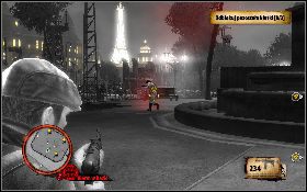 Poczekaj, aż przy celi z lewej nie będzie żadnego wartownika ani gestapowca, po czym szybko otwórz drzwi [1] , wypuszczając więźniów - Wolność albo śmierć (Luc) | Akt I | The Saboteur - The Saboteur - poradnik do gry