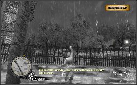 Po scence animowanej skieruj się na cmentarz, przed którym czeka Skylar - Zakopane tajemnice (Skylar) | Akt I | The Saboteur - The Saboteur - poradnik do gry