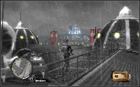 Wejdź na jego szczyt, a potem wskocz na gzyms [1] - Ucieczka z więzienia (Margot) | Akt II | The Saboteur - The Saboteur - poradnik do gry