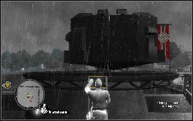 Trafisz na plac zapełniony niemieckimi wartownikami, z których znaczna część to oddziały elitarne - Potrzeba kilku... lub tego jednego (Bryman) | Akt II | The Saboteur - The Saboteur - poradnik do gry