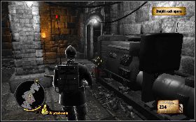 Następnie wejdź do sali z prawej [1] - Cest ici lempire de la mort | Akt III | The Saboteur - The Saboteur - poradnik do gry