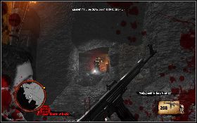 Omiń Niemca blokującego jeden z korytarzy i idź przed siebie - Cest ici lempire de la mort | Akt III | The Saboteur - The Saboteur - poradnik do gry