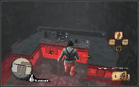 Teraz udaj się do korytarza na lewo od wejścia, omiń obydwu strażników, a potem zabij ich od tyłu [1] - Operacje SOE | Misje poboczne | The Saboteur - The Saboteur - poradnik do gry