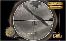 Po chwili drugi snajper pojawi się na balkonie z prawej [1] - Historia dr. Kwonga | Misje poboczne | The Saboteur - The Saboteur - poradnik do gry