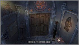 Zajdź teraz do kapliczki po prawej, gdzie zwróć uwagę na niedużą okratowaną wnękę okienną (po prawej) - Poradnik do gry - [Rozdział 1] Brian Basco nie żyje (cz.1) - Runaway: Przewrotny Los - poradnik do gry