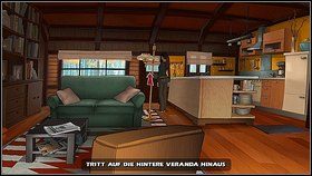 Wracaj do chatki i skieruj się na schody (po lewej) - [Rozdział 3] Rzekome samobójstwo (cz.1) | Runaway Przewrotny Los - Runaway: Przewrotny Los - poradnik do gry