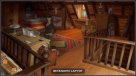 Maszeruj na piętro i na biurku podłącz laptop do zasilacza - [Rozdział 3] Rzekome samobójstwo (cz.2) | Runaway Przewrotny Los - Runaway: Przewrotny Los - poradnik do gry