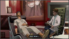 Tu naszego bohatera czeka przykra niespodzianka, a w pobliżu pojawiają się Gina i Gabbo - [Rozdział 5] Dekonstrukcja Briana | Runaway Przewrotny Los - Runaway: Przewrotny Los - poradnik do gry