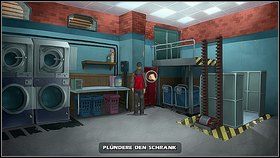 Aby Brian przeszedł w dalszą część pomieszczenia, kliknij kursorem na parapecie okratowanego okna (w dole ekranu), na którym leży martwy karaluch - [Rozdział 6] Nadchodzi koniec (cz.2) | Runaway Przewrotny Los - Runaway: Przewrotny Los - poradnik do gry