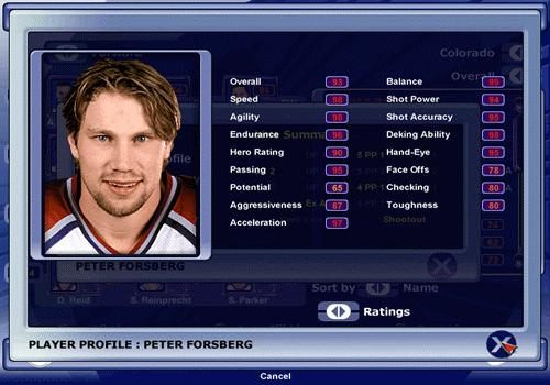 2 - Poradnik do gry - Linie zawodników, charakterystyki zawodnika w NHL 2002 - NHL 2002 - poradnik do gry