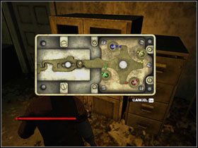 Mijamy drzwi obłożone telewizorami #1 i ruszamy przejściem na wprost kładki którą przed momentem pokonaliśmy - [Opis przejścia - Amanda] cz. 2 | Piła - Piła - poradnik do gry