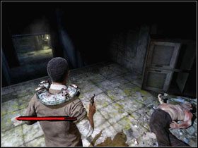 W pomieszczeniu koło naszego ostatniego przeciwnika znajdziemy schemat wybuchowej bomby, oraz szafkę z rewolwerem #1 - [Opis przejścia - Oswald] cz. 1 | Piła - Piła - poradnik do gry