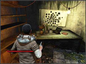 Używając znalezionych wcześniej zębatek możemy otworzyć skrzynkę znalezioną na końcu korytarza #1 - [Opis przejścia - Obi] cz. 1 | Piła - Piła - poradnik do gry