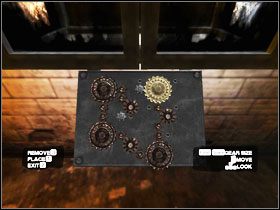 Nieco dalej przechodzimy po desce położonej nad przepaścią #1 , a następnie odsuwamy się od walących się niczym domino szafek - [Opis przejścia - Tapp] cz. 2 | Piła - Piła - poradnik do gry