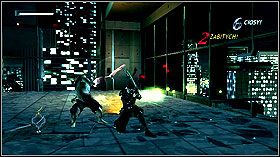 Poczekaj aż potwór zrobi zamach ręką i położy ją na glebie, wtedy go atakuj - Misja 1 | Opis przejścia | Ninja Blade - Ninja Blade - poradnik do gry